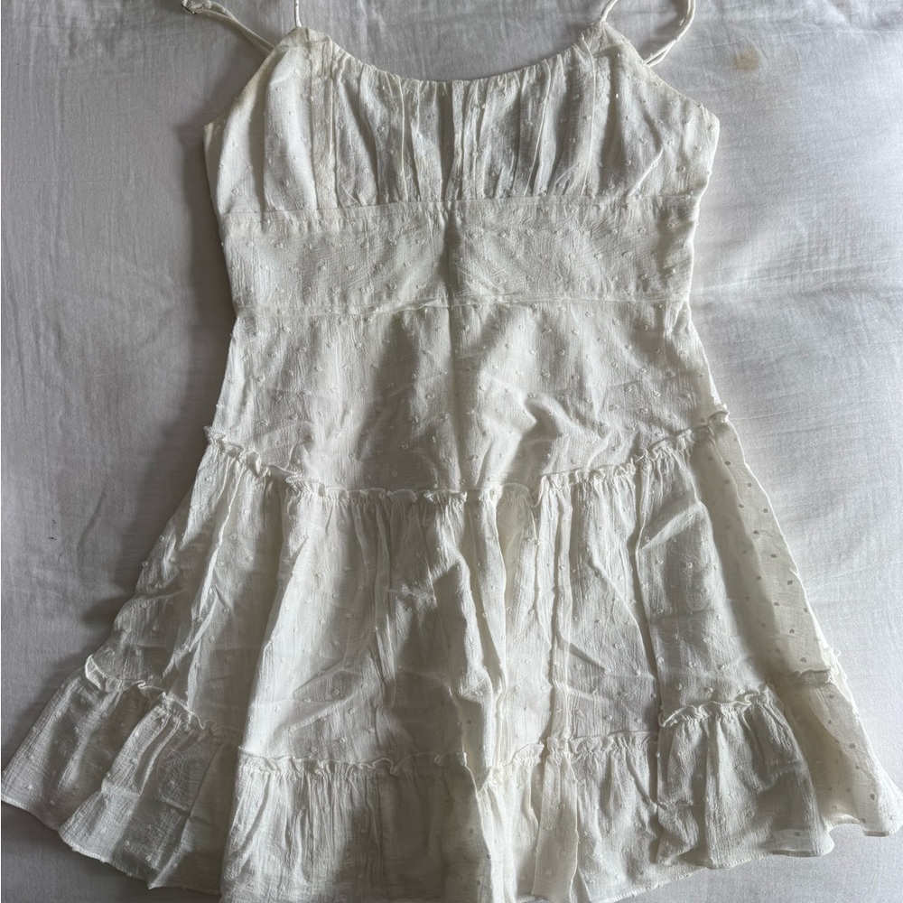 LAST CHANCE!! Hello Molly White Mini Dress